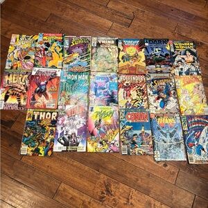 Vintage Collection of 23 Comic Books Marvel